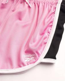 img 3 attached to Reebok Girls Active Shorts: Ultra-Light Girls' Fitness Apparel