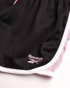 img 2 attached to Reebok Girls Active Shorts: Ultra-Light Girls' Fitness Apparel