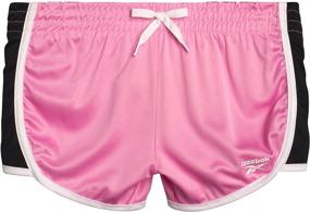 img 1 attached to Reebok Girls Active Shorts: Ultra-Light Girls' Fitness Apparel