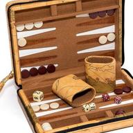 magnetic backgammon: experience the classic game with nations new york touch logo