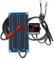 🔆 pulsetech solarpulse sp-3 solar battery charger maintainer, 3 watt, enhanced blue performance logo