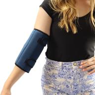 🤲 premium adult elbow immobilizer stabilizer support brace/splint - cubital tunnel brace for sleeping - ulnar nerve brace, tennis, tendonitis elbow support - small/medium логотип