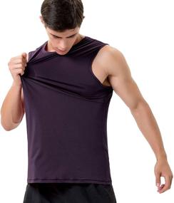 img 3 attached to 🏋️ Ultimate Performance: Men's Quick Dry Tank Tops for Gym Fitness, Bodybuilding, and Running