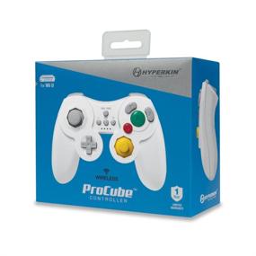 img 3 attached to 🎮 Усилите свое игровое впечатление с беспроводным контроллером Hyperkin ProCube для Wii U (белый)