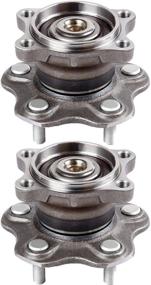 img 4 attached to 🔧 ECCPP 512292 x2 New Rear Wheel Bearing Hub Assembly for Nissan Altima, Maxima, Quest 02-09 4-Wheel ABS Models - Left/Right 5 Lugs Wheel Hub Kit