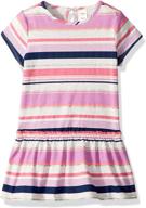 👚 одежда oshkosh b'gosh для девочек: туника с коротким рукавом из трикотажа - стильная и комфортная одежда для девочек. логотип