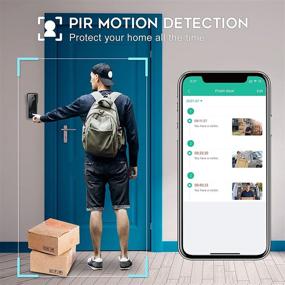 img 2 attached to Wireless Doorbell XTU Cordless Detection