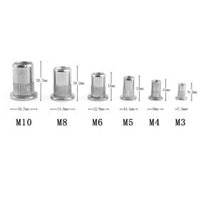 img 2 attached to Sutemribor Stainless Threaded Rivetnut Assortment