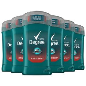 img 4 attached to 🌬️ Degree Men Extra Fresh Deodorant for Intense Sport, 3 oz, Pack of 6