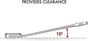 img 1 attached to Teng Tools Metric Combination Spanner: High-Quality Precision for Efficient Work