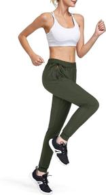 img 3 attached to 🏃 Ninedaily Women's Joggers: Lightweight Yoga Pants with Zipper Pockets for Running & Athletic activities