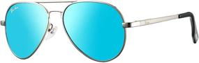 img 4 attached to 🕶️ Top-rated Pro Acme Small Polarized Aviator Sunglasses - Ideal for Children and Teens Ages 5 to 18