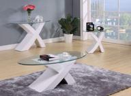 acme furniture pervis white table logo