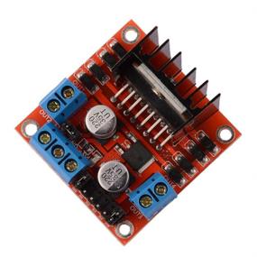 img 1 attached to 🤖 DAOKI Dual H-Bridge Robot Motor Drive Controller Board for Arduino Smart Car - Stepper Motor Control Module with Dupont Cable