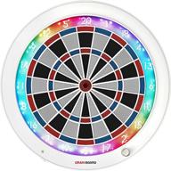 🎯 gran board 3s white edition: advanced led bluetooth dartboard for ultimate gaming experience logo