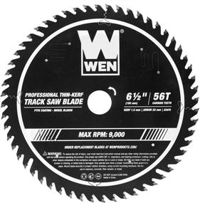 img 4 attached to ⭐ WEN BL6556 Track Saw Blade - Professional 6.5-Inch, 56-Tooth Carbide-Tipped Thin-Kerf with PTFE Coating: A Comprehensive Review and Buying Guide