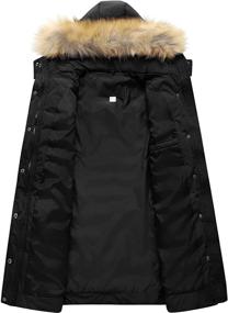 img 3 attached to Szory Thicken Jackets Removable XX Large Women's Clothing and Coats, Jackets & Vests