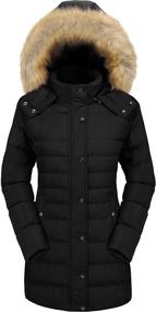 img 4 attached to Szory Thicken Jackets Removable XX Large Women's Clothing and Coats, Jackets & Vests