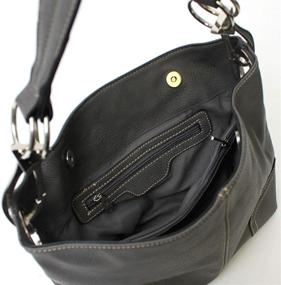img 1 attached to Janin Handbag Bucket Shoulder Hardware Women's Handbags & Wallets in Hobo Bags