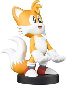 img 3 attached to 🎮 Enhanced Gaming Cable Buddy - Tails from Sonic The Hedgehog - Controller and Device Charger Stand - Toy - Xbox 360
