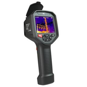 img 4 attached to 📷 Hti-Xintai 384 X 288 High Resolution Thermal Camera Imager with 3.5” TFT Display Screen, WiFi Capabilities, 8GB Digital Storage, Adjustable Focus Thermal Camera with 25HZ