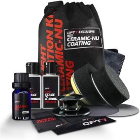 img 4 attached to Revive Headlights with OPT7 Headlight Restoration Kit and 🔦 Ceramic Nu Coating for Professional Detailing - Lens Polisher Drill Set