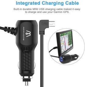 img 1 attached to 🚗 APPHOME Car Charger for Garmin Nuvi: 6.6ft Mini USB Charing Cord, 12V/36V Vehicle Power Adapter, Compatible with Nuvi 2539LMT, 2597LMT & Dashcam
