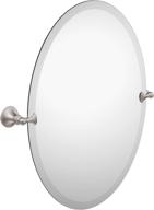 🪞 moen dn2692bn glenshire tilting mirror - top-quality frameless design in brushed nickel finish logo