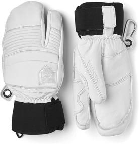 img 3 attached to Перчатки для мужчин Hestra Ski Gloves 3 Finger: высшие характеристики и комфорт на склонах