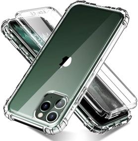 img 3 attached to 📱 BAISRKE Case Cover for iPhone 11 Pro Max: Shockproof Dual Layer Protection with Built-in Screen Protector - Clear