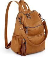 versatile uto convertible rucksack: fashionable women's handbags & wallets for stylish backpacks logo