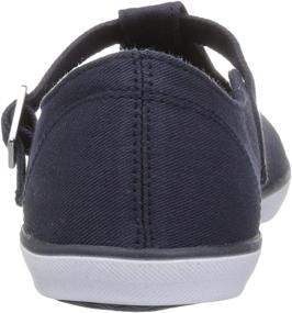 img 2 attached to Girls' Navy Flat Sneakers - Children's Place Girls' Shoes for Flats