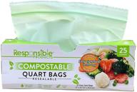 responsible products compostable biodegradable freezer safe household supplies for paper & plastic logo