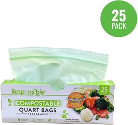 img 3 attached to Responsible Products Compostable Biodegradable Freezer Safe Household Supplies for Paper & Plastic