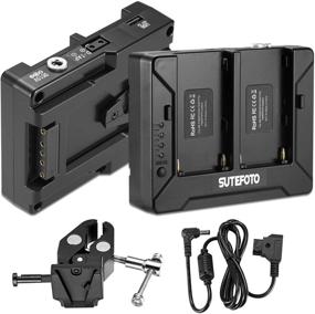 img 4 attached to Sutefoto Battery Adapter Compatible NP F550