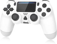 🎮 enhance your gaming experience with y team dual vibration gamepad: wireless controller for ps4 with built-in 1000mah rechargeable battery логотип