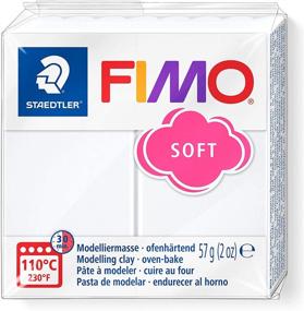 img 4 attached to 🎨 Staedtler FIMO Soft Polymer Clay - White 8020-0 - Ideal for Jewelry Making, Sculpting, Crafting, and Oven Baking