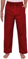 👖 alexander del rossa a0696r15lg men's sleep & lounge bottoms - premium clothing logo