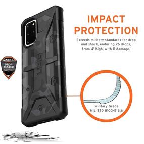 img 2 attached to 📱 UAG Samsung Galaxy S20 Plus Case [6.7-inch Screen] - Pathfinder SE [Midnight Camo] Rugged Shockproof Military Drop Tested Protective Cover by Urban Armor Gear