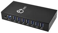 🔌 siig industrial usb 3.0 hub with 7 ports and 15kv esd protection - ultimate connectivity for industrial applications (id-us0511-s1) logo