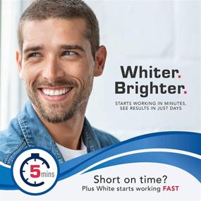img 3 attached to Plus White 5 Minute Speed Whitening Gel: Fast & Effective At-Home Teeth Whitening - Easy-to-Use, Enamel Safe (2 oz)