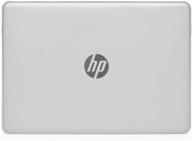 mcover clear hard shell case for 2020 14-inch hp pavilion 14-dqxxxx series laptops (not compatible with other pavilion models) logo