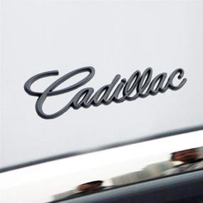 img 2 attached to Cadillac Emblem Fender Labeling Escalade Exterior Accessories