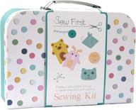 🧵 представляем sew first: оптимальный начальный швейный набор для детей! логотип