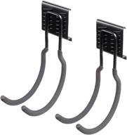 ultrawall 2-pack heavy duty j hook for garage organization: versatile steel utility hangers for cords, water pipes, and ropes in garden, garage, and shed logo
