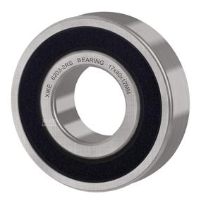 img 1 attached to 🔧 Cost-Effective Pre-Lubricated Performance XiKe Bearings - 17x40x12mm