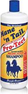 💆 mane 'n tail pro-tect veterinary strength medicated shampoo 32oz logo