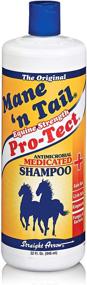 img 3 attached to 💆 Mane 'n Tail Pro-Tect Veterinary Strength Medicated Shampoo 32oz