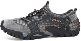 img 3 attached to FLARUT Sandals Barefoot Lightweight Training Men's Shoes for Athletic