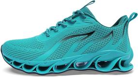 img 3 attached to 👟 Men's Breathable Jogging Sneakers with Walking Comfort